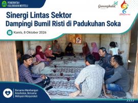 Kunjungan Lintas Sektor Dampingi Bumil Risti di Padukuhan Soka